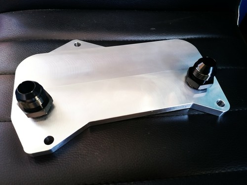 Dq500 ölkühler adapterplatte - dq500,